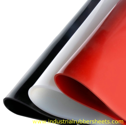 2mm Silicone Rubber Sheet UL94-V0 1.2-1.25g/cm3 High Hardness