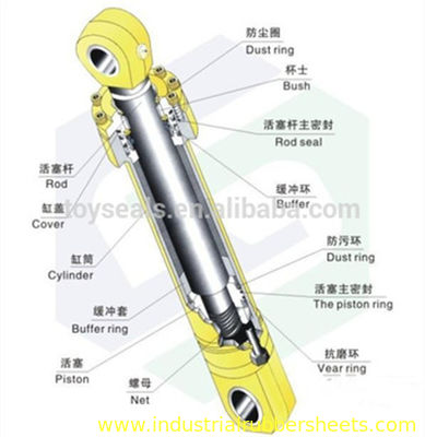 White PU or Black NBR Silicone Rubber Washers Size Customized