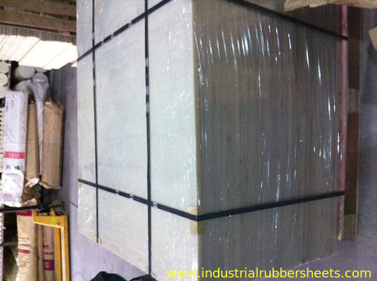 PA6 PA66 Nylon Plastic Sheet / White Nylon Sheet With 90Mpa Tensile Strength