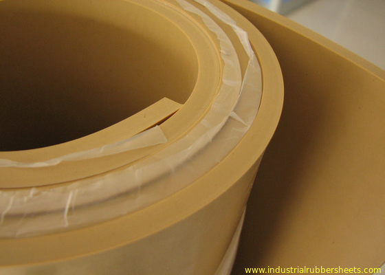 Podwójny Impression Fabric Przemysłowy arkusz gumy, wytrzymałość na rozciąganie 15 - 24 Mpa