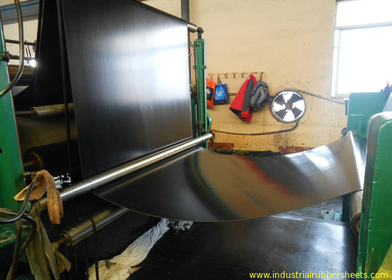 4 - 16Mpa Budowa przemysłowych NBR gumy Sheeting Roll, Black Rubber Sheet
