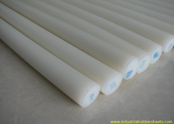 Biały PE Nylon plastikowy pręt do cięcia desek i zbiorników / bar HDPE