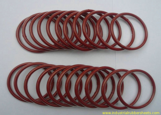 Uszczelka typu O z silikonu w otoczce PTFE, 70 Shore A, wysoka sprężystość