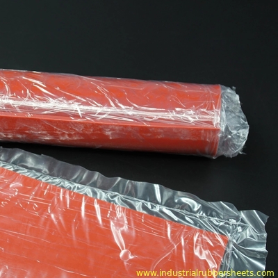 Czerwony arkusz gumy silikonowej o grubości 3 mm bez zapachu klasy spożywczej