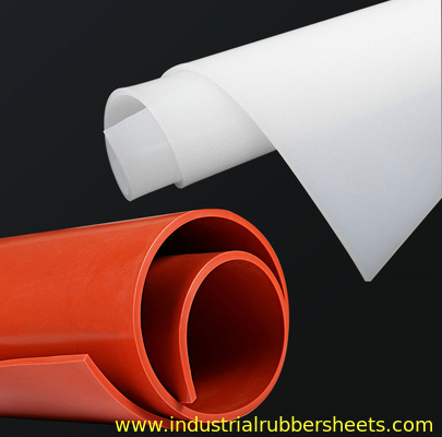 0.5mm-50mm Wysokiej temperatury silikonowy gumowy arkusz 300% wydłużenie Czarny