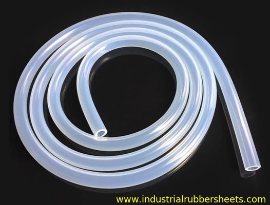 Żaroodporna silikonowa rurka i gumowa osłona o gładkiej powierzchni i konfigurowalnych rozmiarach