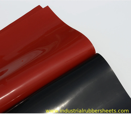 0.2mm-50mm grubość Czerwona silikonowa gumka wysokiej temperatury