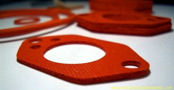 100% Virgin Silicone Rubber Washers, Close Cell Silicone Foam Gasket UV Resistance