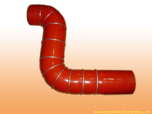 6-calowy wąż silikonowy samco silikonowy / wysokotemperaturowy do samochodów wyścigowych, czerwony