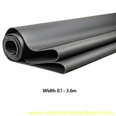 Premium Grade Neoprene Rubber Sheet with 16Mpa Tensile Strength and 0.1-3.6m Width for Industrial Use
