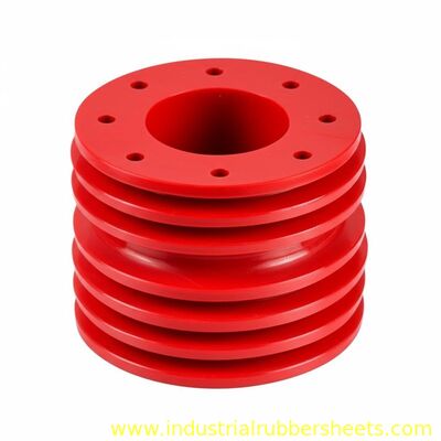 4H-11H Hytrel Coupling with Dupont Hypalon Material in Red Color and Standard Size