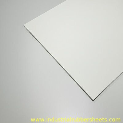 White Industrial Rubber Sheet with Excellent Chemical Resistance and Temperature Range -35°C to 85°C