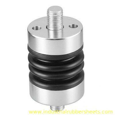 D-PM Type Rubber Shock Mount with 40,50,60 Shore A Hardness and Galvanized Metal + Rubber Construction in Standard Size