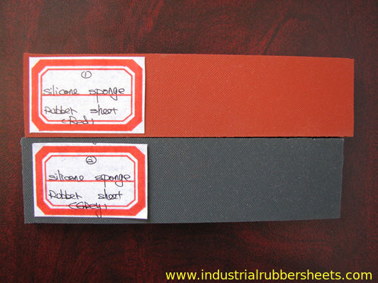 Arkusz z gąbki silikonowej o zamkniętych komórkach z klejem 3M do wysokiej odporności na temperaturę
