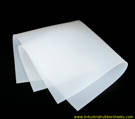 Industrial Silicone Rubber Sheet 1.0-6.0mm Thickness 45-75 Shore A
