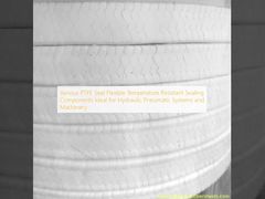 Różne uszczelki PTFE Elastyczne elementy uszczelniające odporne na temperaturę Idealne do hydraulicznych systemów pneumatycznych i maszyn