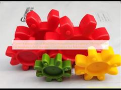 Przenoszenie mocy w maszynach. Sprzęgło poliuretanowe oferujące dobrą odporność na olej i zgodność ze standardami dla maszyn.