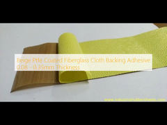 Beżowa PTFE powlekana włóknem szklanym tkanina klejąca 0,08 - 0,35 mm grubość