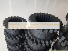 Czarny kolor 3J - 11J Gumowe sprzęgły poliuretanowe do sprężarek powietrza