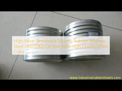 Wysoka odporność na zużycie Silioknowe gumowe pralki stalowe DKBI/DKB Pieczęć olejowa o wysokiej jakości,biały kolor