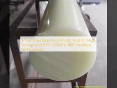 Gładka powierzchnia Nylon Plastic Rod dla wysokiego napięcia i wydajności twardości R110-120M91-M88