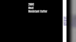 Podkładka tnąca z PTFE 260C, odporna na ciepło, do cięcia przemysłowego