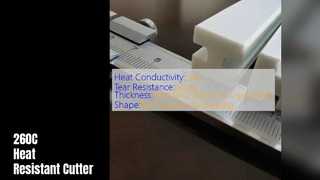 Podkładka tnąca z PTFE 260C, odporna na ciepło, niestandardowa