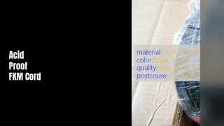 Uszczelnienia przemysłowe FKM z gumy fluorowej, kwasoodporne