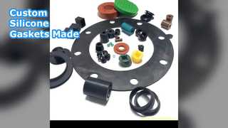 Niestandardowe uszczelki silikonowe podkładki wykonane na zamówienie