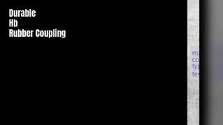 Łącznik gumowy Hb o wysokiej wytrzymałości na rozciąganie 8-12Mpa
