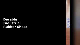 Przemysłowy arkusz gumy 0,5-100 mm odporny na ozon