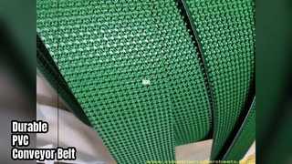 Niestandardowy przenośnik taśmowy z PCV, olej przeciwpożarowy, antystatyczny