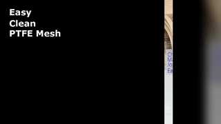 Biała siatka PTFE 10x10 mm, łatwa w czyszczeniu