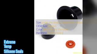 Dziewicze uszczelki silikonowe do wysokotemperaturowych uszczelek maszynowych