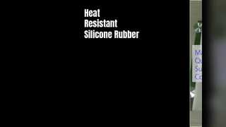 Arkusz gumy silikonowej 50 Shore A, wysoka temperatura