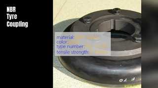 Sprzęgło gumowe NBR F40 F250 o wysokiej wytrzymałości na rozciąganie