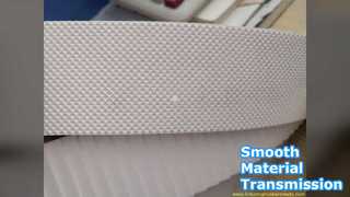 Antystatyczny przenośnik taśmowy z PVC Płynny przepływ materiału