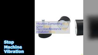 Trwałe gumowe mocowania zatrzymują wibracje maszyn