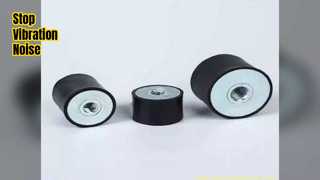 Gumowe mocowania amortyzatorów redukują hałas wibracyjny