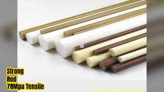 Mocny pręt nylonowy o wytrzymałości na rozciąganie 78 MPa. Wydajność elektryczna