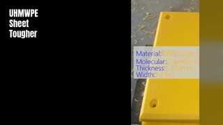 Arkusz UHMWPE o wysokiej odporności na ścieranie