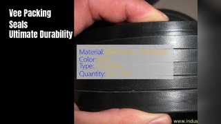 Uszczelki hydrauliczne V-V NBR FKM PTFE