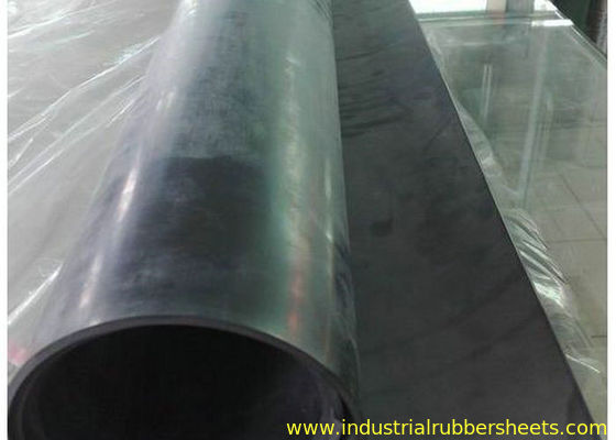 Non-Toxic Colorful Industrial Rubber Sheet with 1.0 mm - 100 mm Thickness and Tensile Strength 2-12Mpa