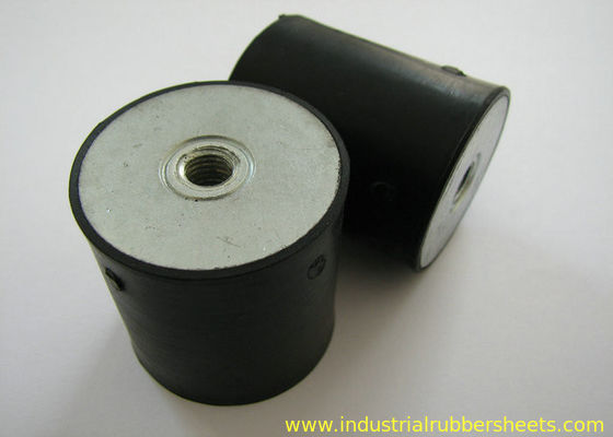 Custom Molded Industrial Grade Rubber Shock Mounts with 40, 50, 60 Shore A Hardness for Vibration Damping
