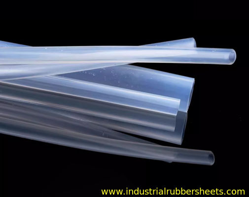 Food Grade 100% Virgin Silicone Tube Extrusion with 3-4mm Thickness and High Tensile Strength