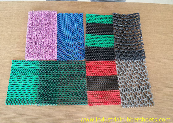 Virgin PVC Material Industrial Rubber Sheet with Solid Backing and Easy To Clean PVC Mat