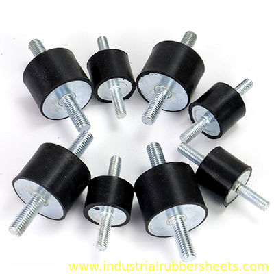 Gumowe amortyzatory o wysokim tłumieniu drgań, łatwe w montażu i o wysokiej trwałości do zastosowań przemysłowych