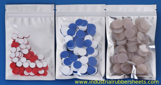 8-43mm Outer Diameter 1-3mm Thickness High Resistance PTFE Gasket Sheet for Bottle Seal