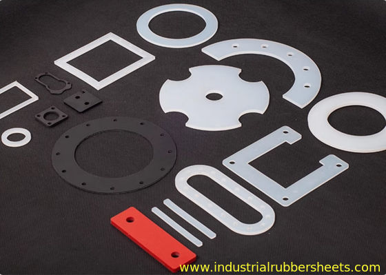 Podkładki silikonowe gumowe spożywcze o wytrzymałości na rozciąganie 9 MPa i odporności na wysoką temperaturę do zastosowań uszczelniających