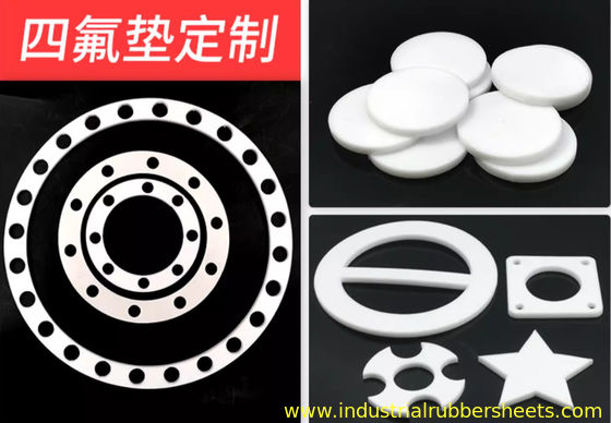 High Tensile Strength PTFE Seal and Silicone Rubber Gasket with Corrosion Resistance for Wide Temperature Range